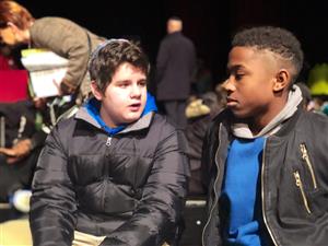 students at racial healing day 